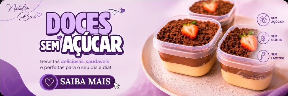 Doces sem Açúcar — Saiba mais
